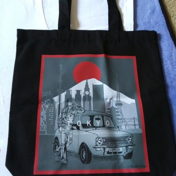 Roger Taylor Limited Edition Taylored Of London Tokyo Japan T-shirt w/ Tote Bag - Picture 7 of 9